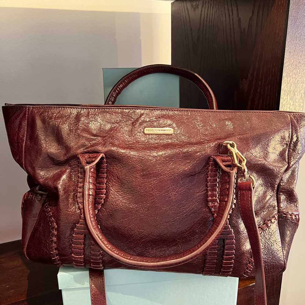 Rebecca Minkoff Burgundy Satchel